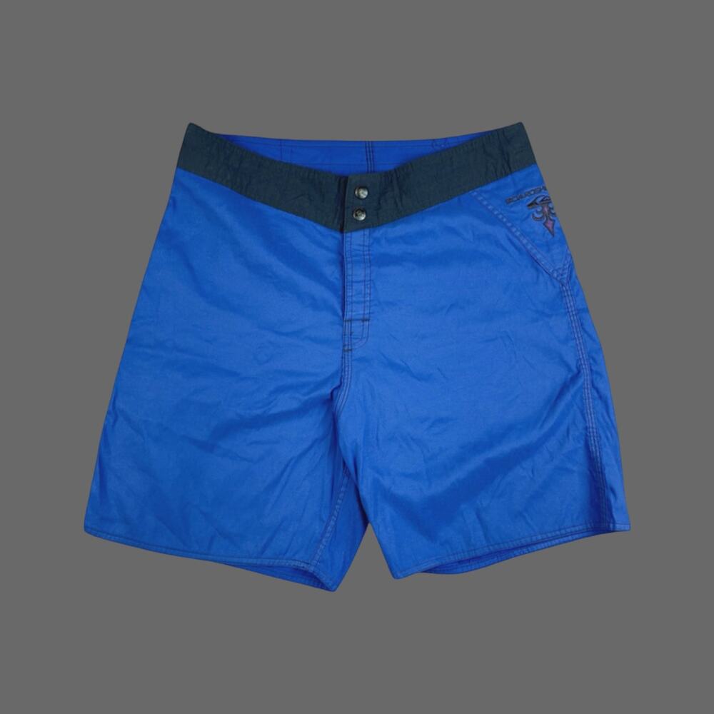 Quiksilver Vintage 90s Multicolor Board Shorts Size 32 GUC